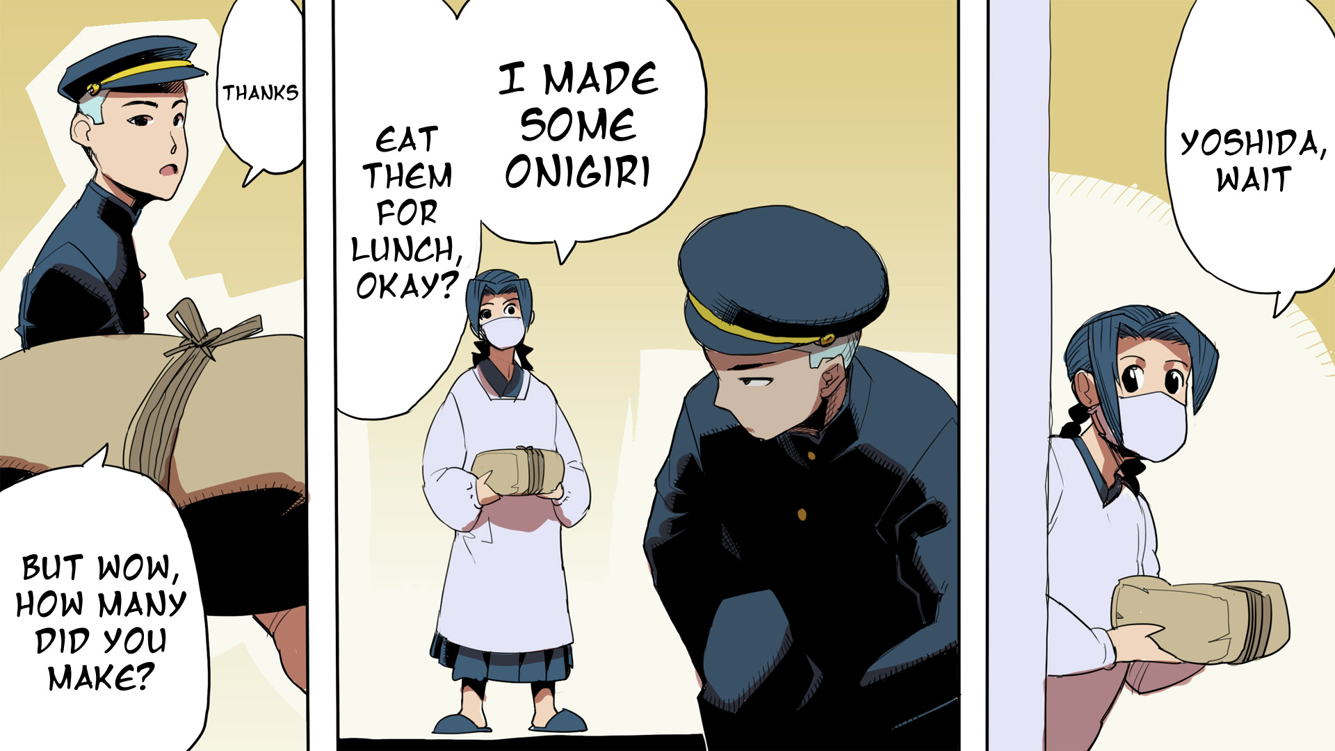 Ketchup Ninja Chapter 20.2 page 5 - Chapter 20 v2 : A I U E Onigiri