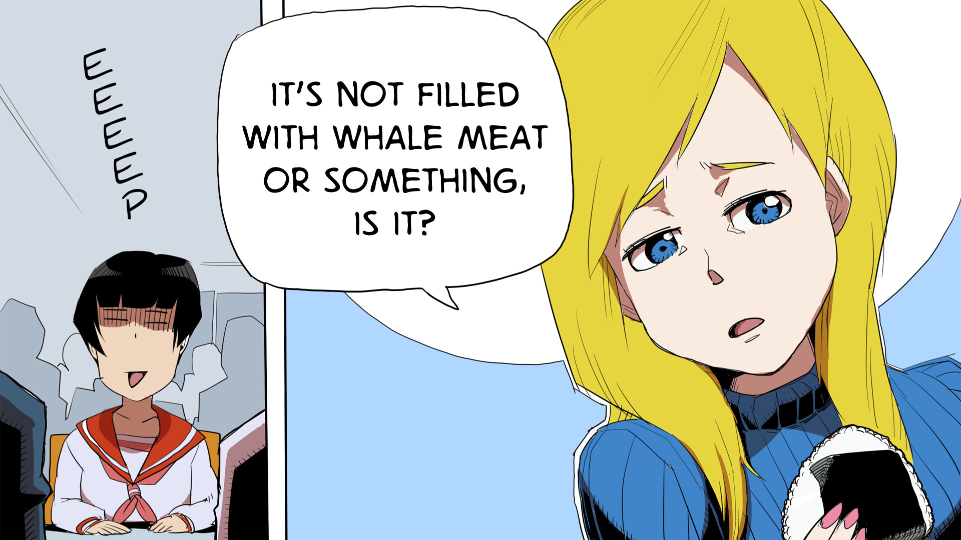 Ketchup Ninja Chapter 20.2 page 57 - Chapter 20 v2 : A I U E Onigiri
