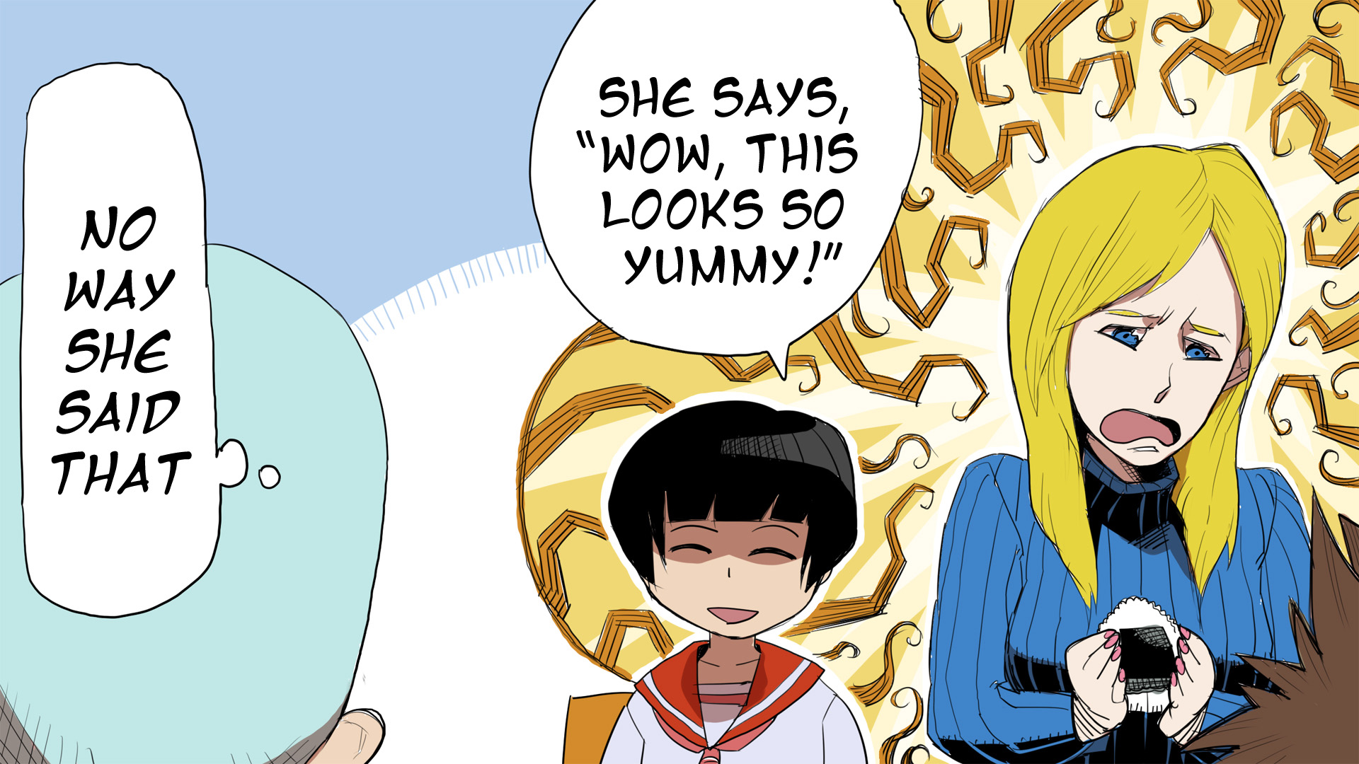 Ketchup Ninja Chapter 20.2 page 58 - Chapter 20 v2 : A I U E Onigiri