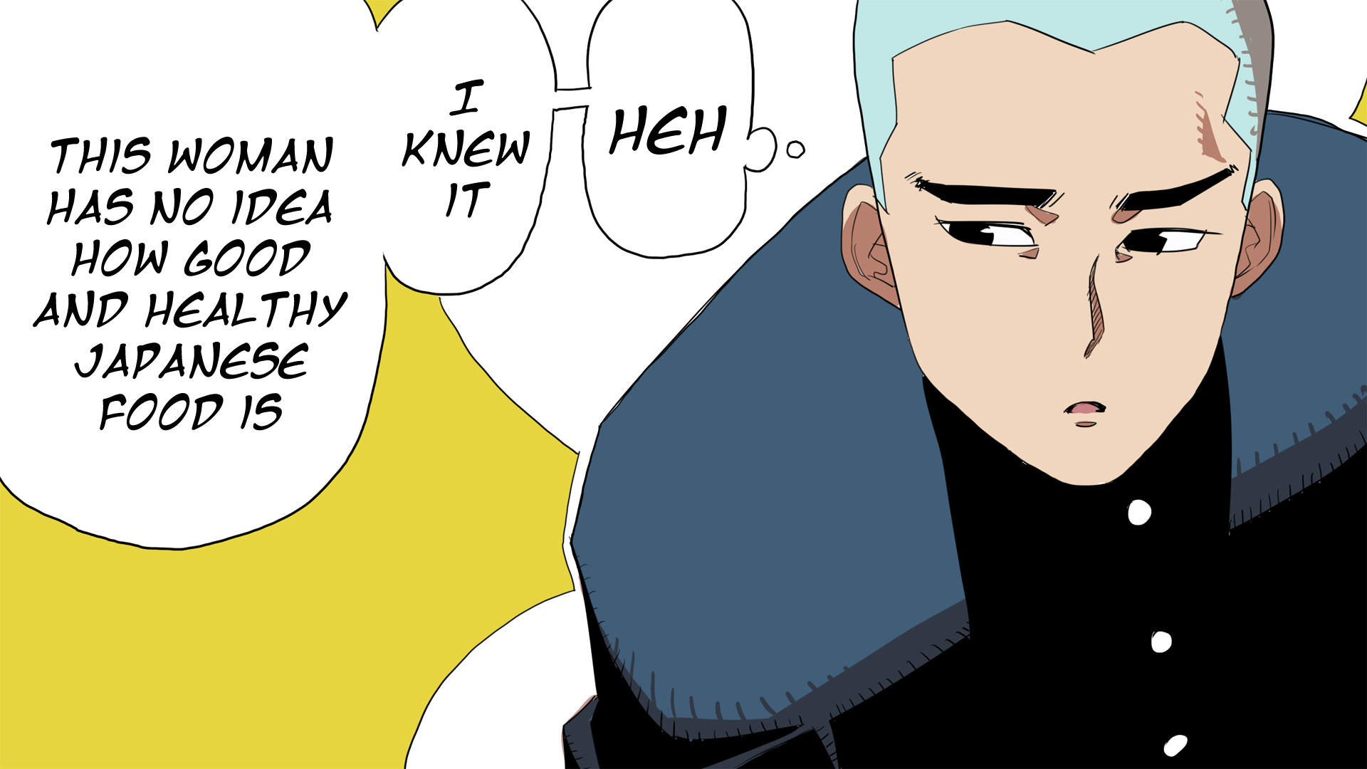 Ketchup Ninja Chapter 20.2 page 59 - Chapter 20 v2 : A I U E Onigiri