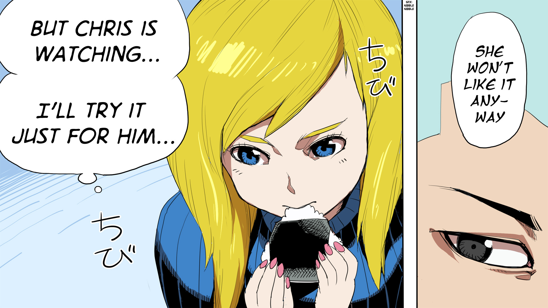Ketchup Ninja Chapter 20.2 page 61 - Chapter 20 v2 : A I U E Onigiri