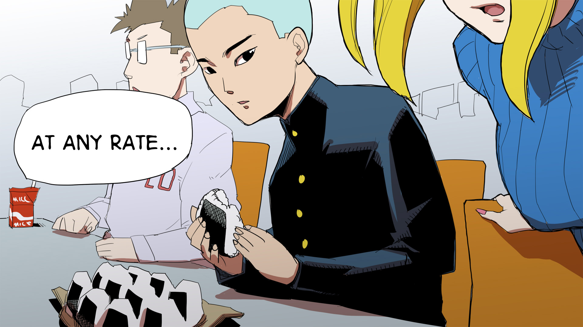 Ketchup Ninja Chapter 20.2 page 69 - Chapter 20 v2 : A I U E Onigiri