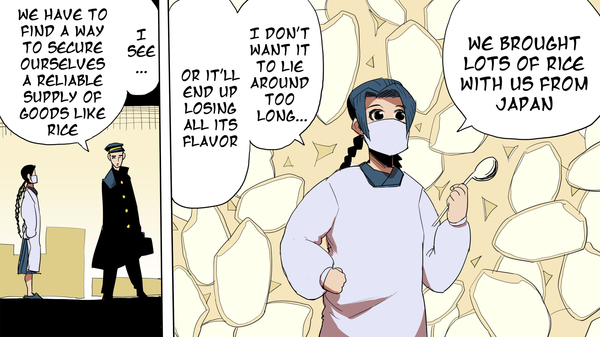 Ketchup Ninja Chapter 20.2 page 7 - Chapter 20 v2 : A I U E Onigiri