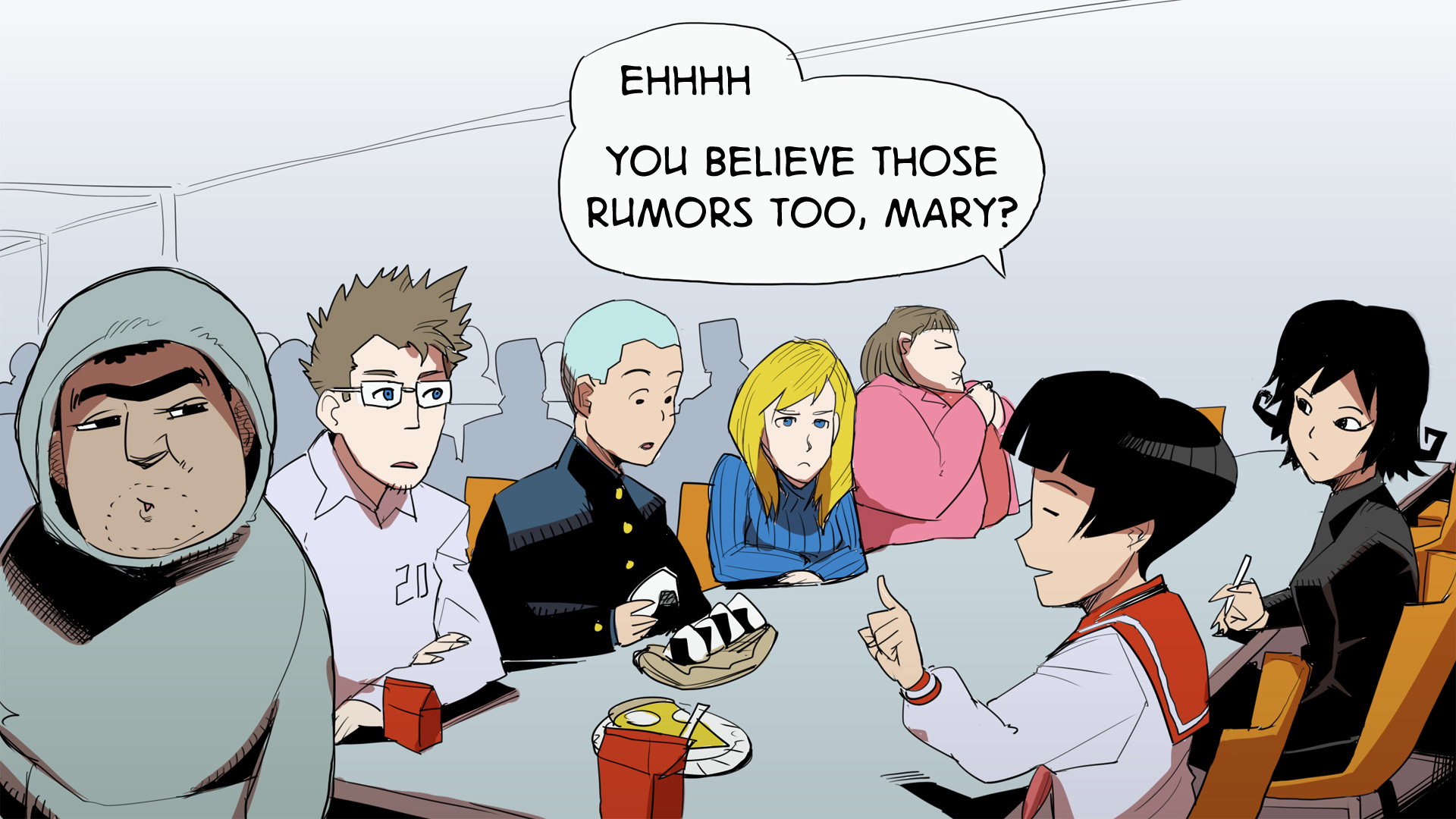 Ketchup Ninja Chapter 20.2 page 72 - Chapter 20 v2 : A I U E Onigiri