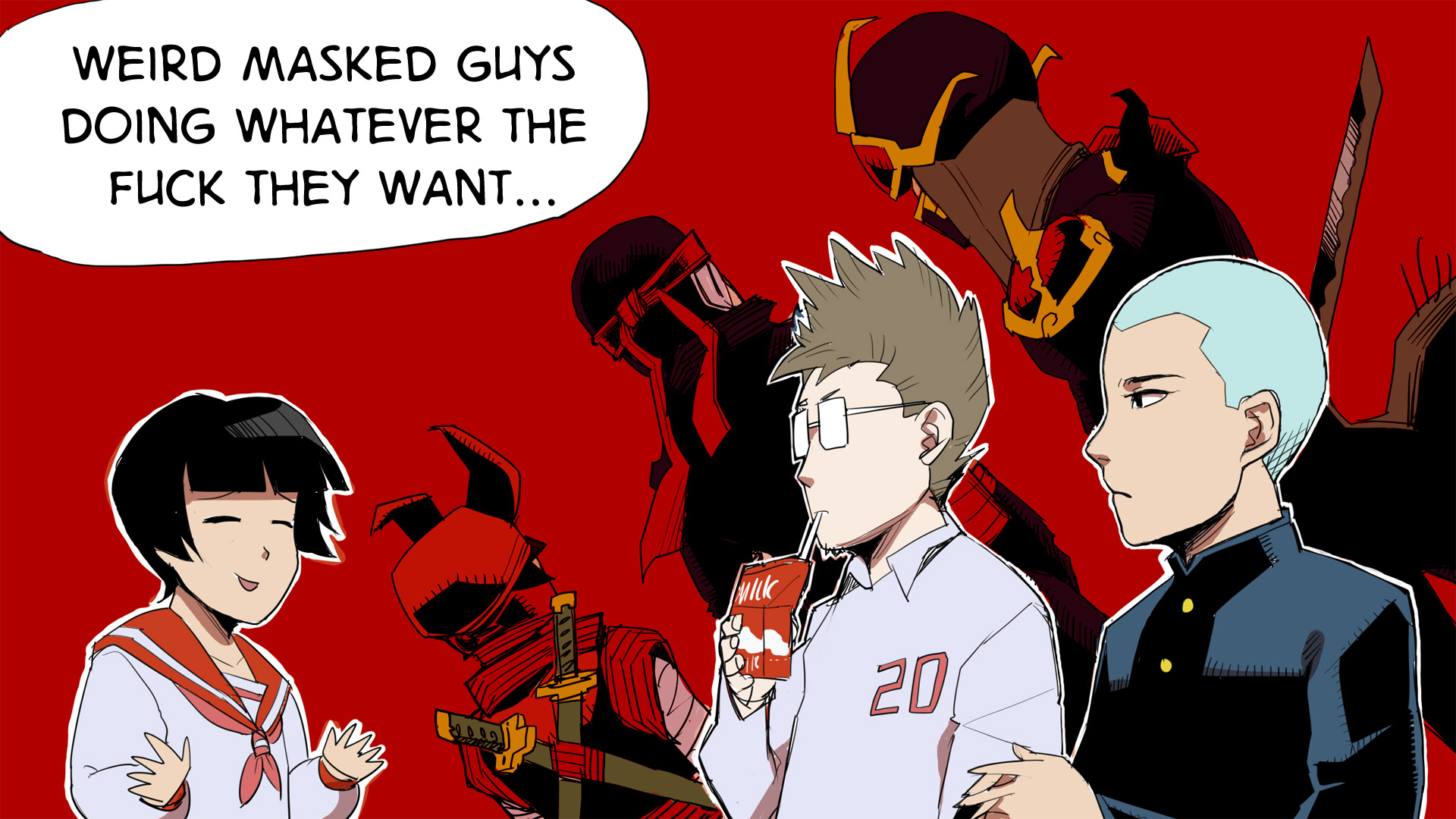 Ketchup Ninja Chapter 20.2 page 77 - Chapter 20 v2 : A I U E Onigiri