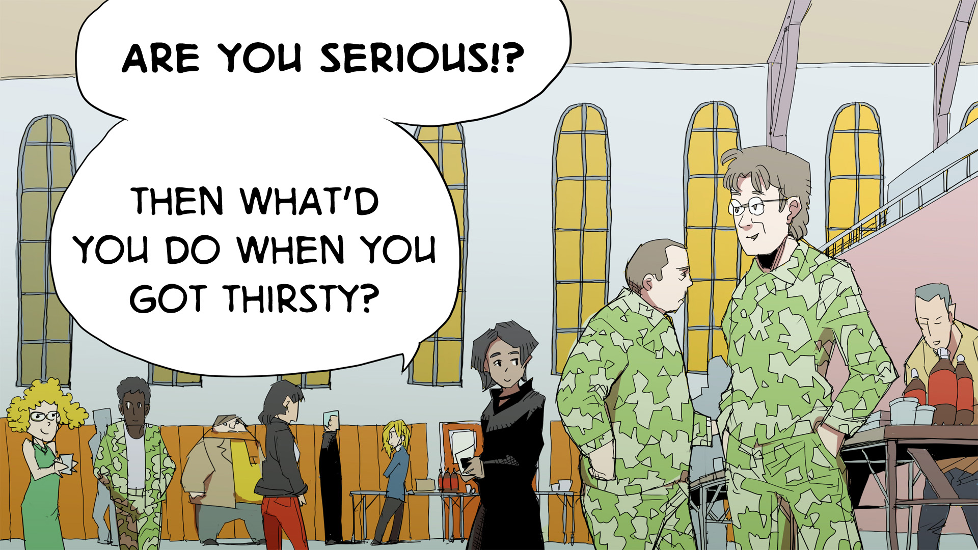 Ketchup Ninja Chapter 21.2 page 17 - Chapter 21 v2 : Crush of Super Heroes