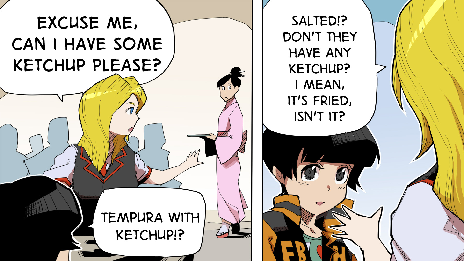Ketchup Ninja Chapter 23.2 page 10 - Chapter 23 v2 : Tokyo Smack