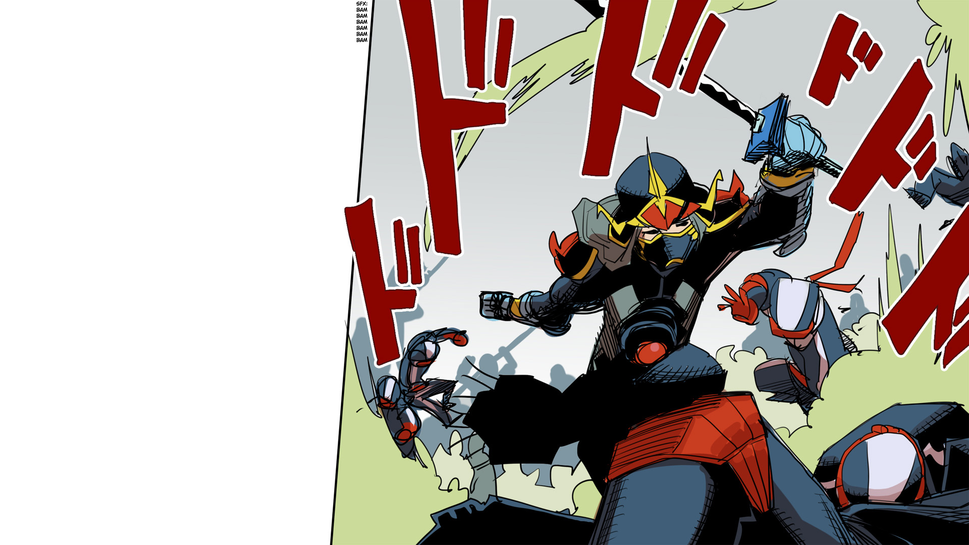 Ketchup Ninja Chapter 24.2 page 36 - Chapter 24 v2 : Tokyo Incident