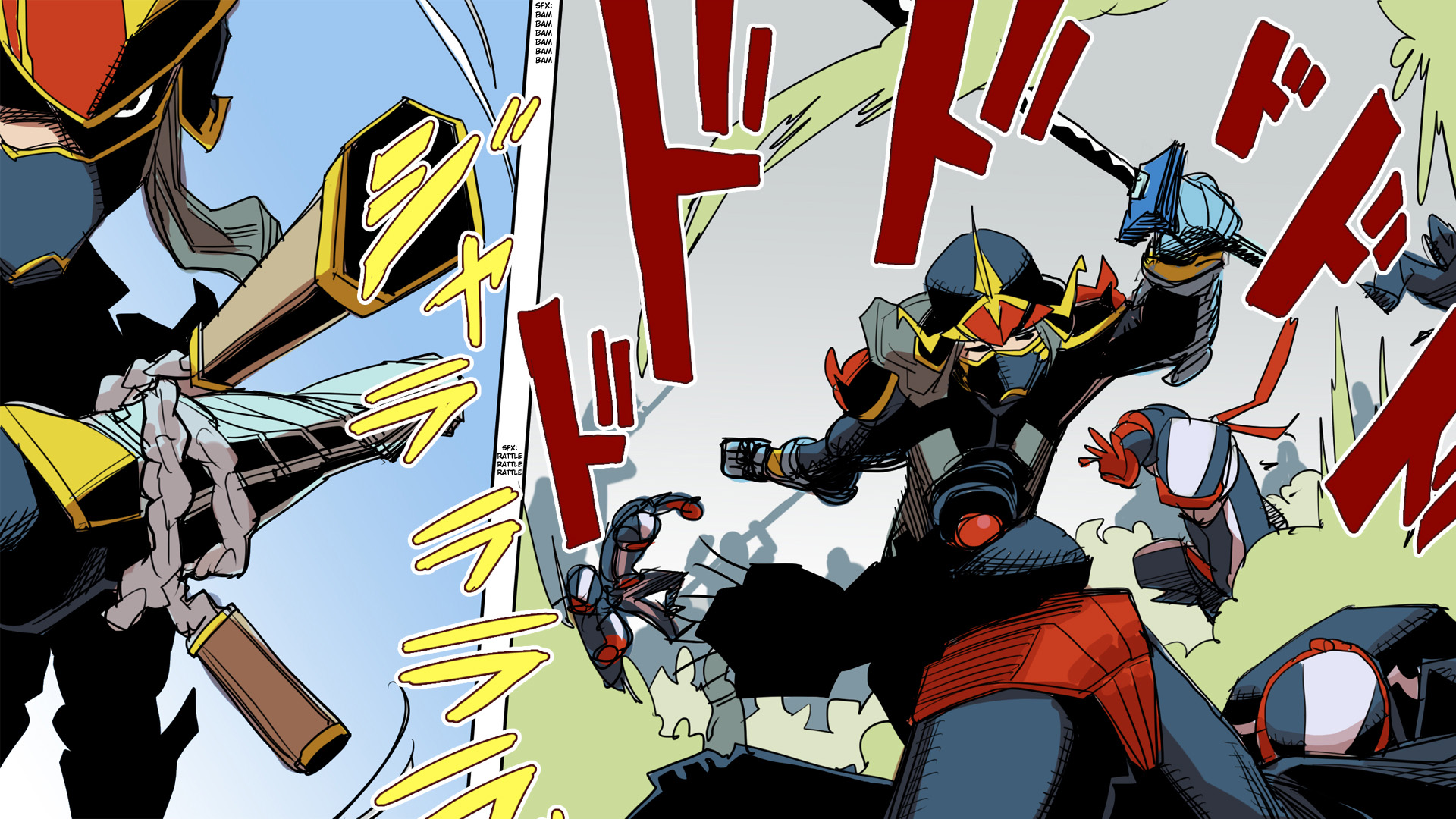 Ketchup Ninja Chapter 24.2 page 37 - Chapter 24 v2 : Tokyo Incident