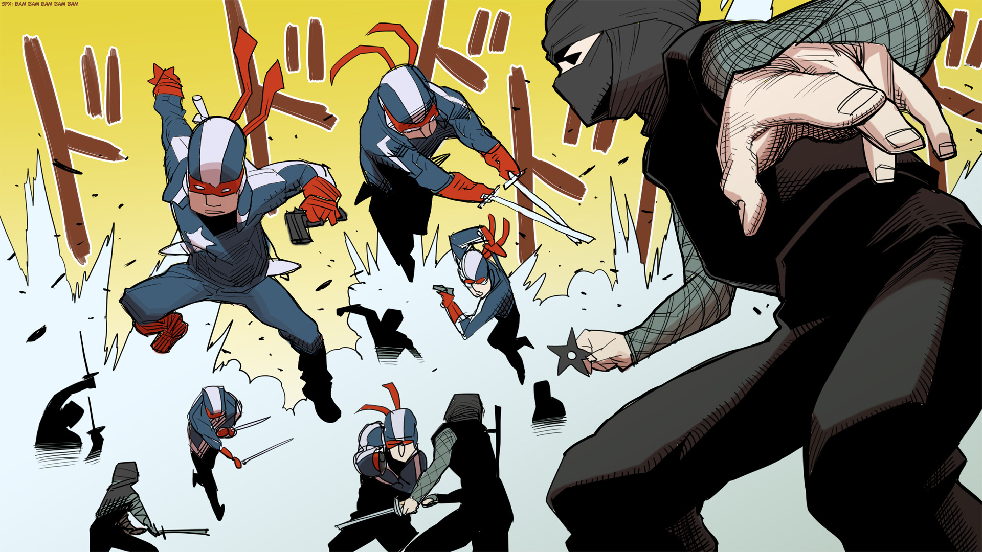 Ketchup Ninja Chapter 24.2 page 9 - Chapter 24 v2 : Tokyo Incident