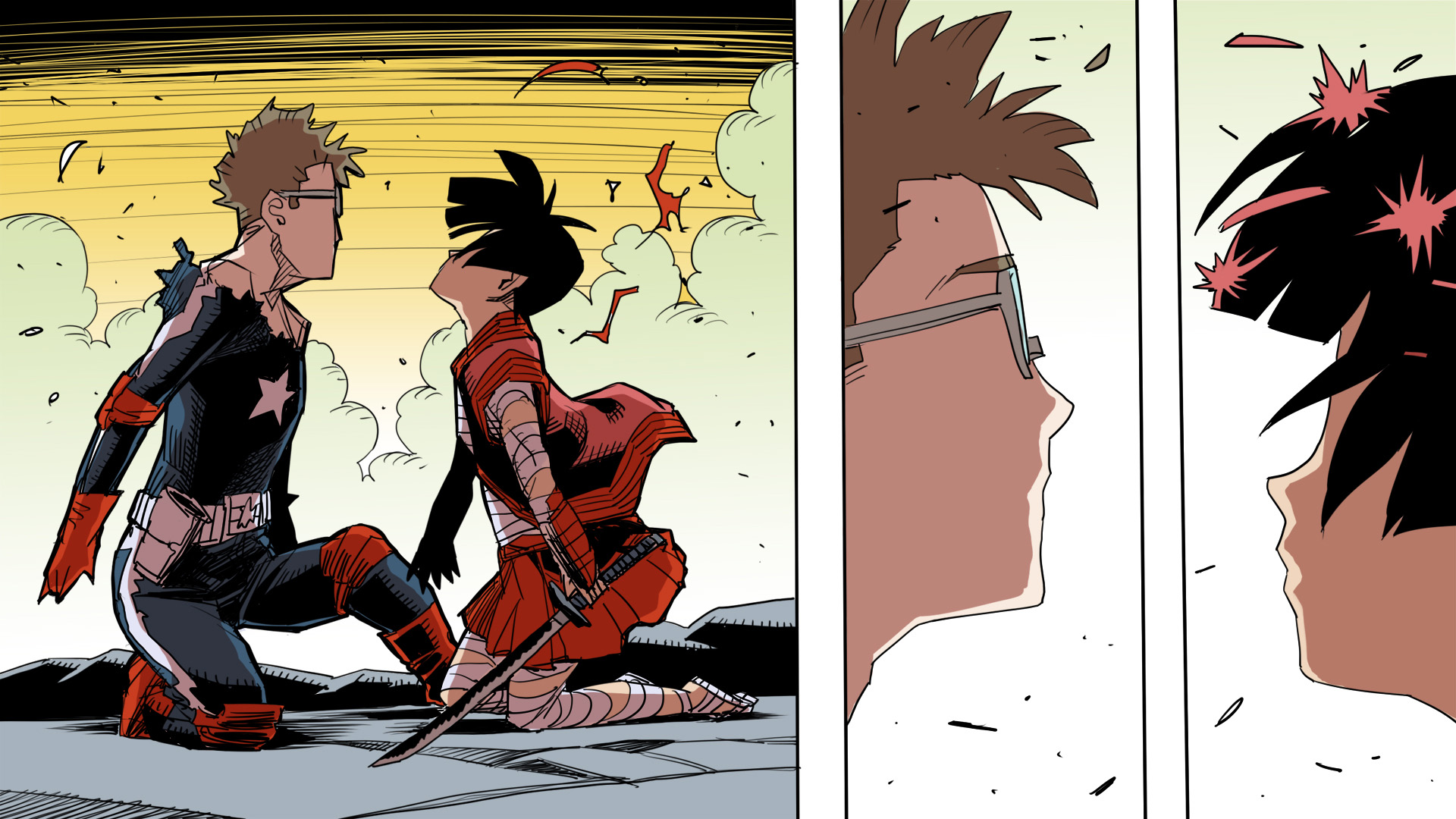 Ketchup Ninja Chapter 26 page 12 - Chapter 26 v2 : All You Need Is Love [End]