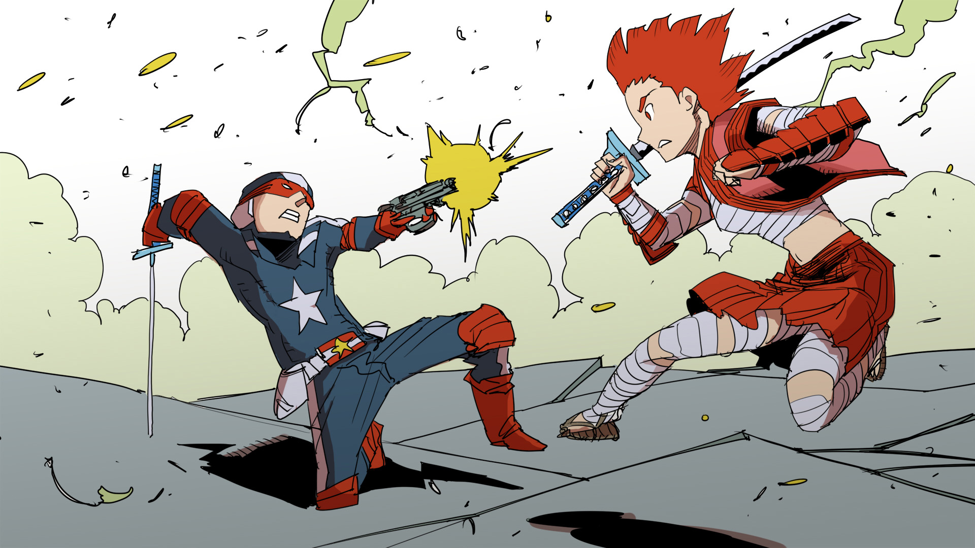 Ketchup Ninja Chapter 26 page 4 - Chapter 26 v2 : All You Need Is Love [End]