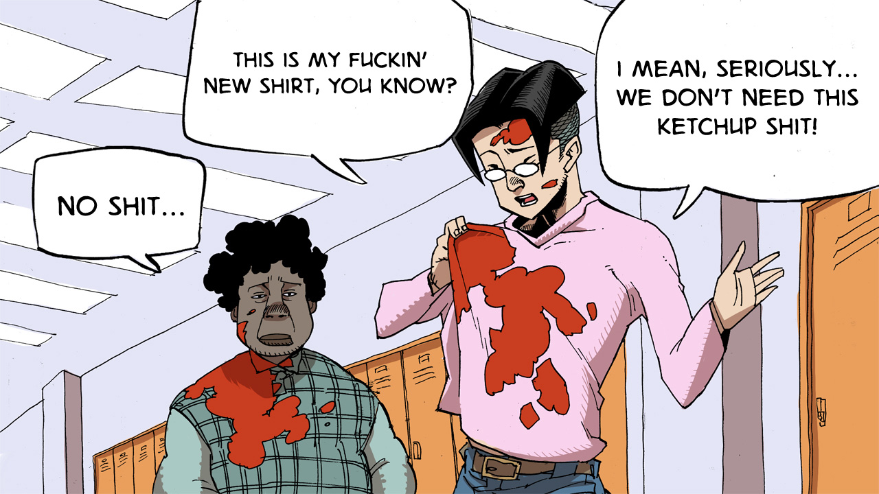 Ketchup Ninja Chapter 3.2 page 16 - Chapter 3 v2 : Bowling for Practice