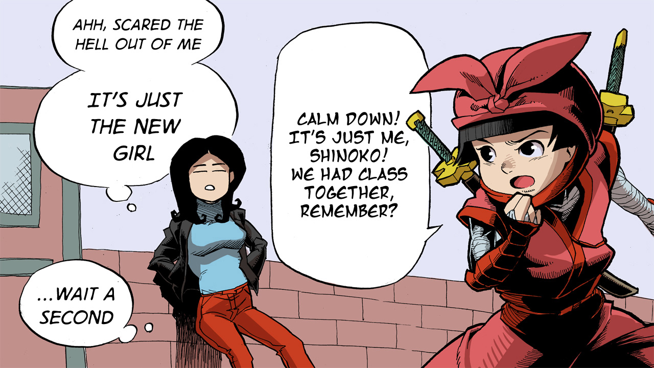 Ketchup Ninja Chapter 3.2 page 27 - Chapter 3 v2 : Bowling for Practice