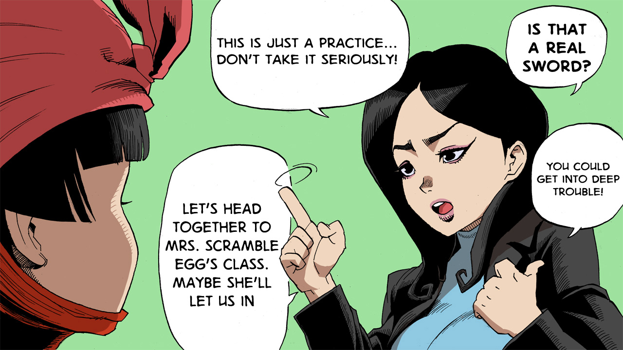 Ketchup Ninja Chapter 3.2 page 30 - Chapter 3 v2 : Bowling for Practice