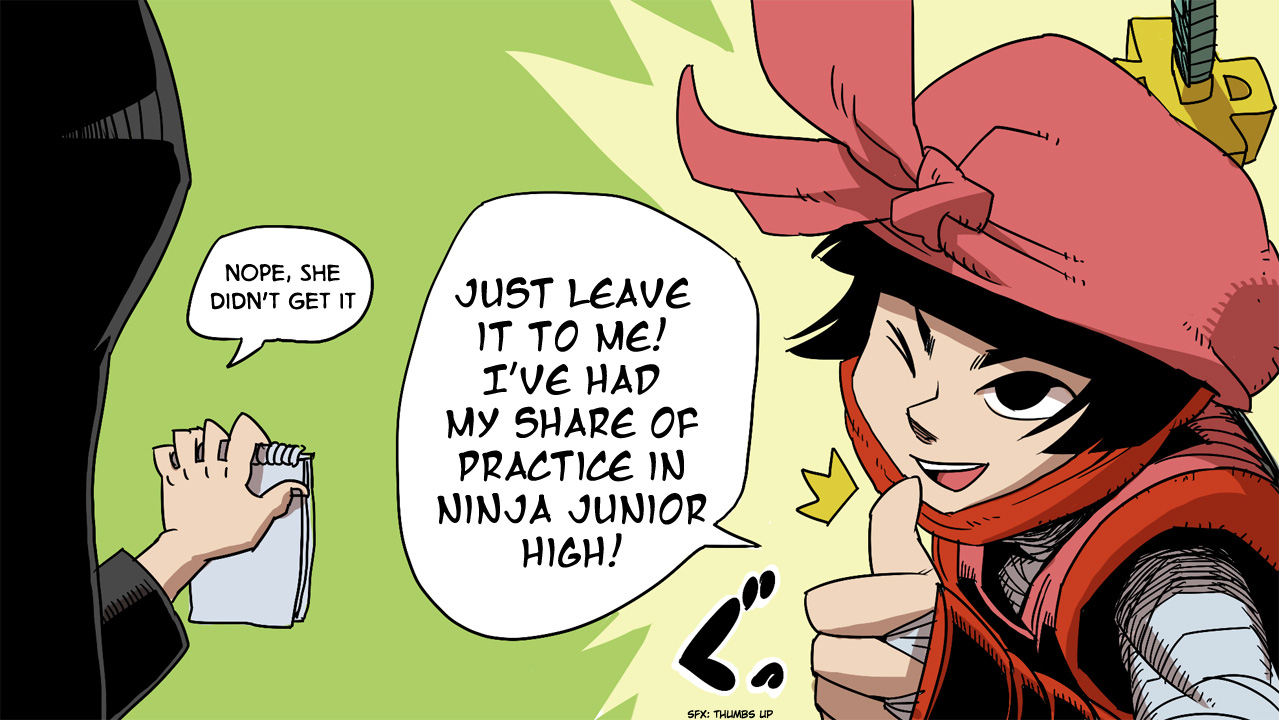 Ketchup Ninja Chapter 3.2 page 34 - Chapter 3 v2 : Bowling for Practice