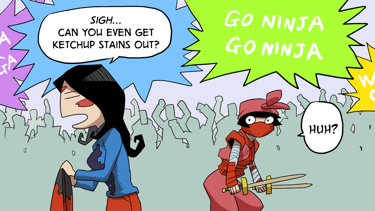 Ketchup Ninja Chapter 3.2 page 49 - Chapter 3 v2 : Bowling for Practice