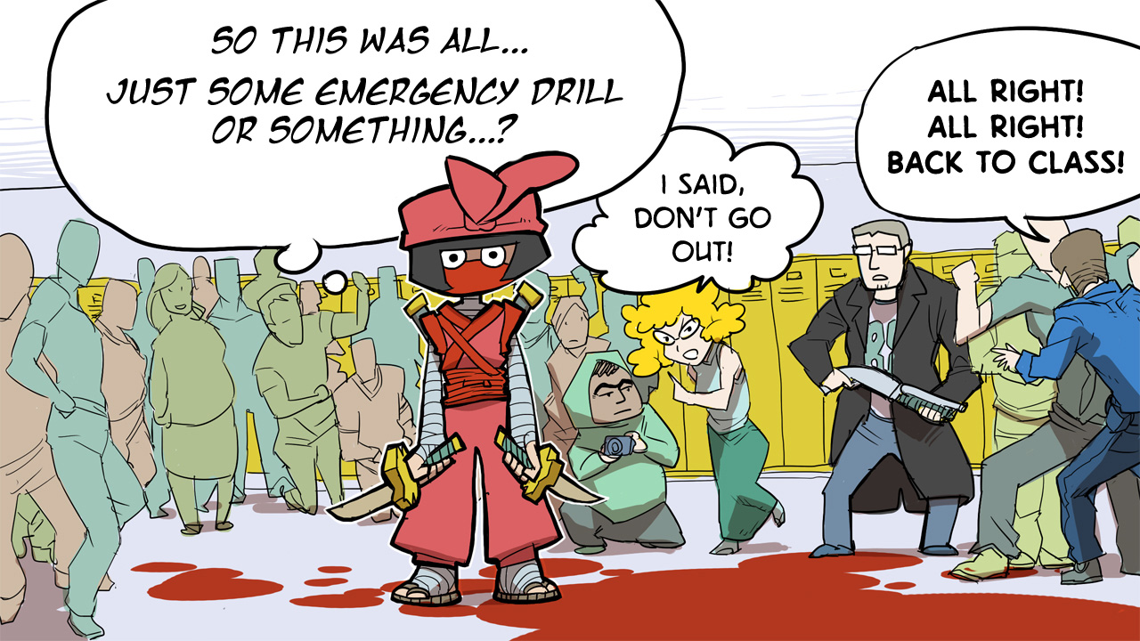 Ketchup Ninja Chapter 3.2 page 51 - Chapter 3 v2 : Bowling for Practice