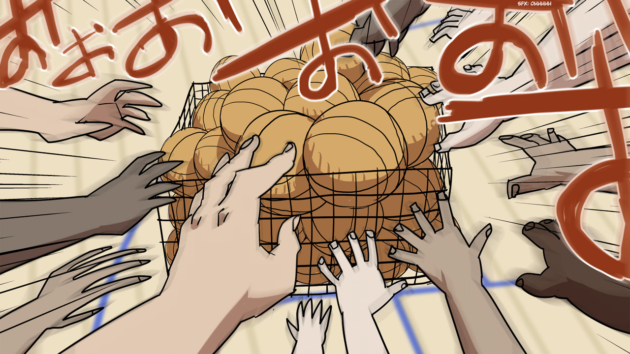 Ketchup Ninja Chapter 4.2 page 14 - Chapter 4 v2 : Basketball Supremacy