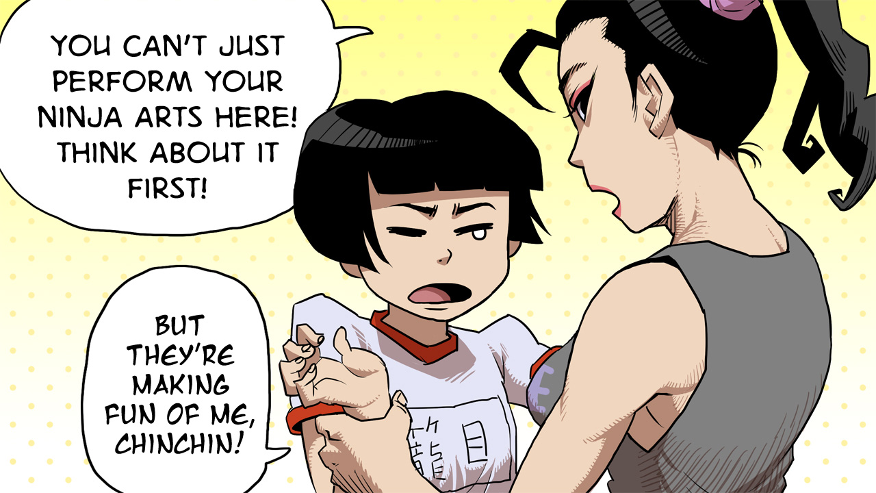 Ketchup Ninja Chapter 4.2 page 27 - Chapter 4 v2 : Basketball Supremacy