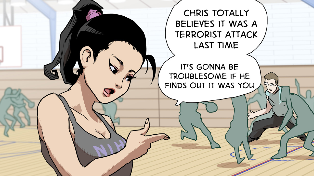 Ketchup Ninja Chapter 4.2 page 28 - Chapter 4 v2 : Basketball Supremacy