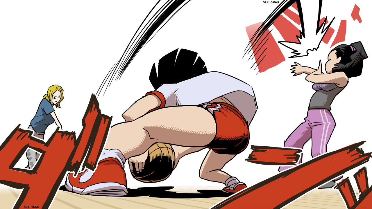Ketchup Ninja Chapter 4.2 page 33 - Chapter 4 v2 : Basketball Supremacy