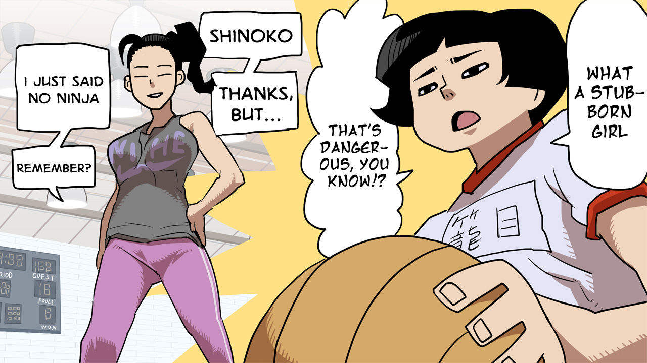 Ketchup Ninja Chapter 4.2 page 35 - Chapter 4 v2 : Basketball Supremacy