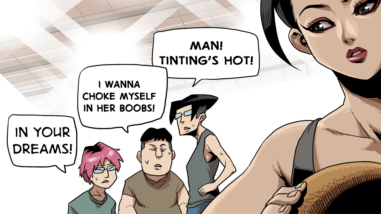 Ketchup Ninja Chapter 5 page 22 - Chapter 5 v2 : Everyone's a Princess on the Court
