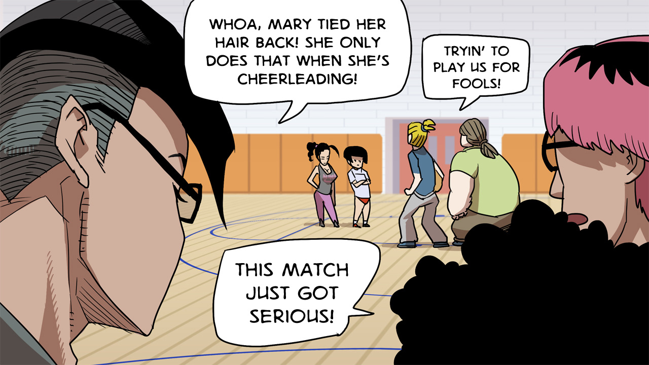Ketchup Ninja Chapter 5 page 33 - Chapter 5 v2 : Everyone's a Princess on the Court