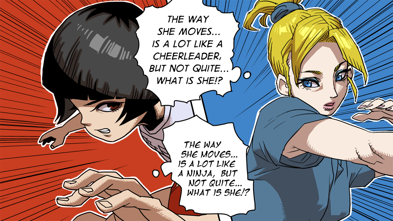 Ketchup Ninja Chapter 5 page 38 - Chapter 5 v2 : Everyone's a Princess on the Court