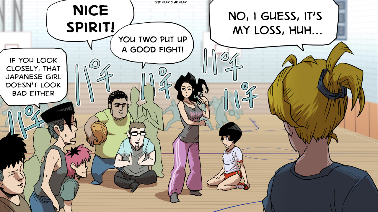 Ketchup Ninja Chapter 5 page 51 - Chapter 5 v2 : Everyone's a Princess on the Court