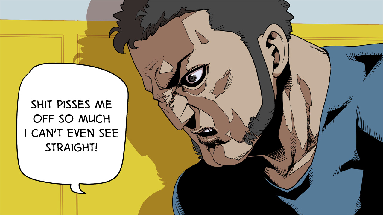 Ketchup Ninja Chapter 6.2 page 12 - Chapter 6 v2 : Faith Is My Justice
