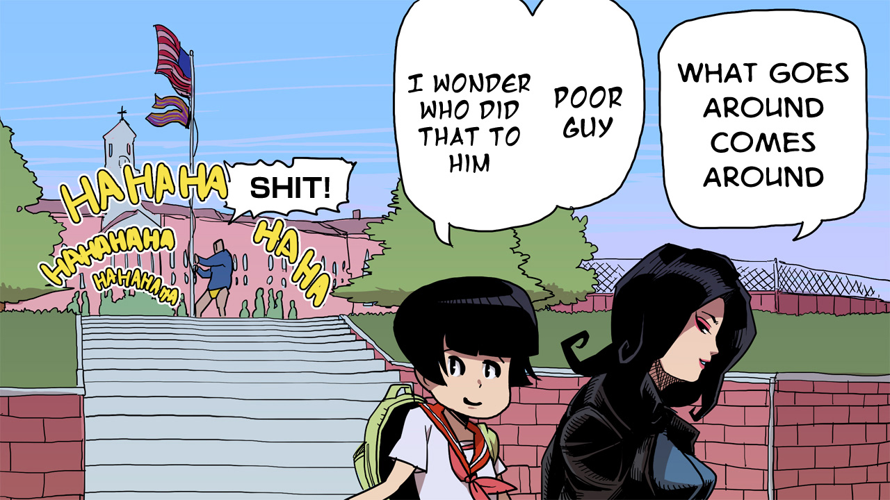 Ketchup Ninja Chapter 6.2 page 58 - Chapter 6 v2 : Faith Is My Justice