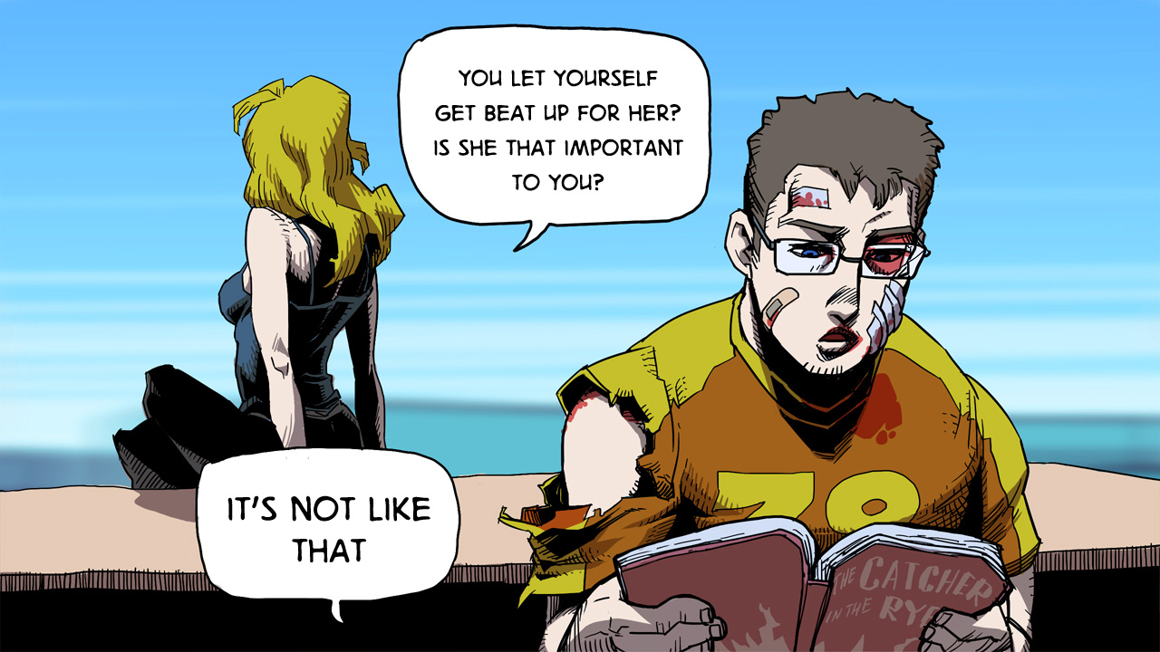 Ketchup Ninja Chapter 6.2 page 61 - Chapter 6 v2 : Faith Is My Justice