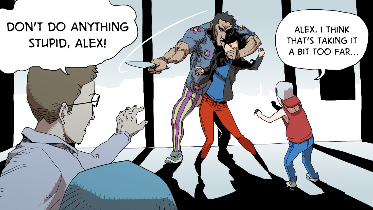 Ketchup Ninja Chapter 7.2 page 45 - Chapter 7 v2 : The Big Apple
