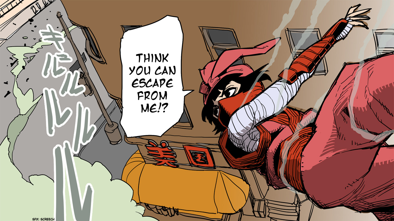 Ketchup Ninja Chapter 8.2 page 11 - Chapter 8 v2 : Shinoko and the City