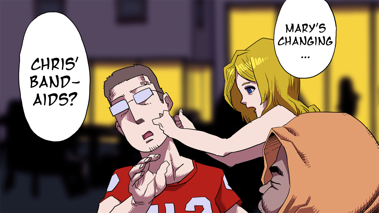 Ketchup Ninja Chapter 9.2 page 15 - Chapter 9 v2 : Ther's Something About Mary