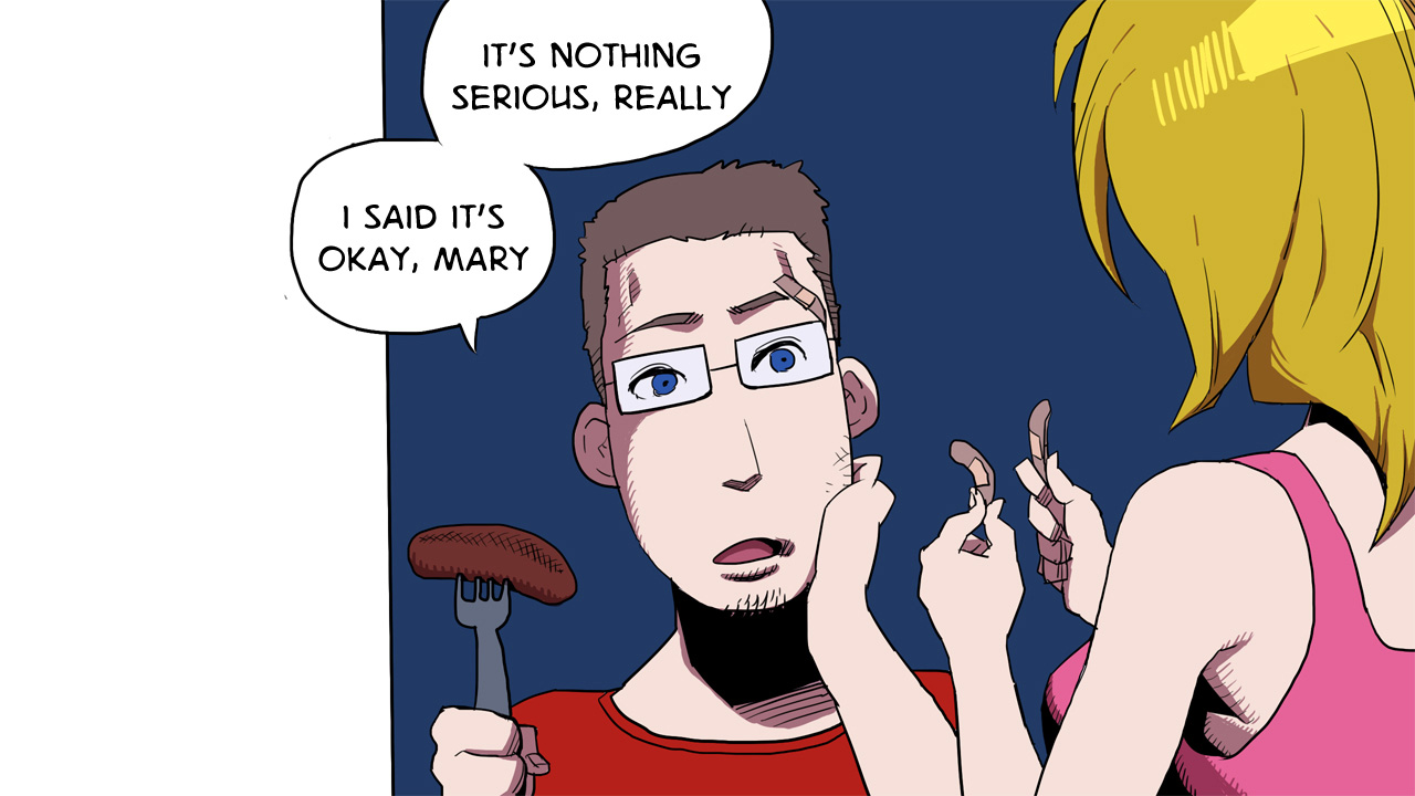 Ketchup Ninja Chapter 9.2 page 20 - Chapter 9 v2 : Ther's Something About Mary