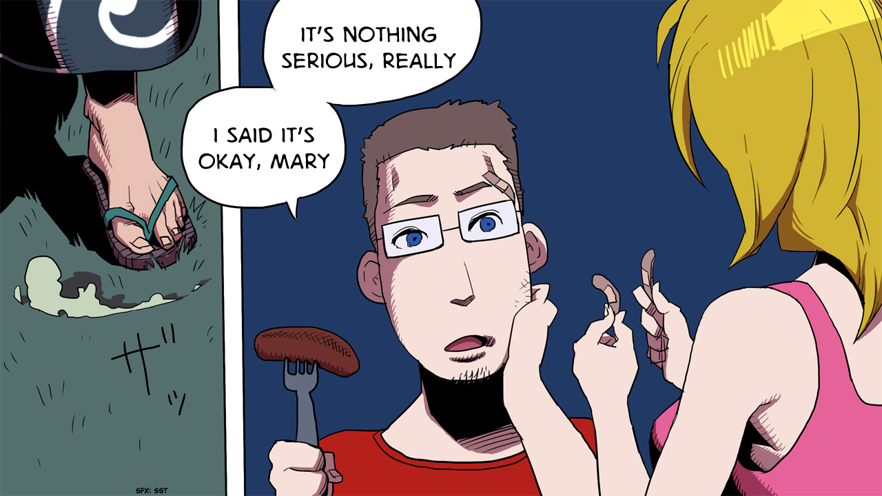 Ketchup Ninja Chapter 9.2 page 21 - Chapter 9 v2 : Ther's Something About Mary