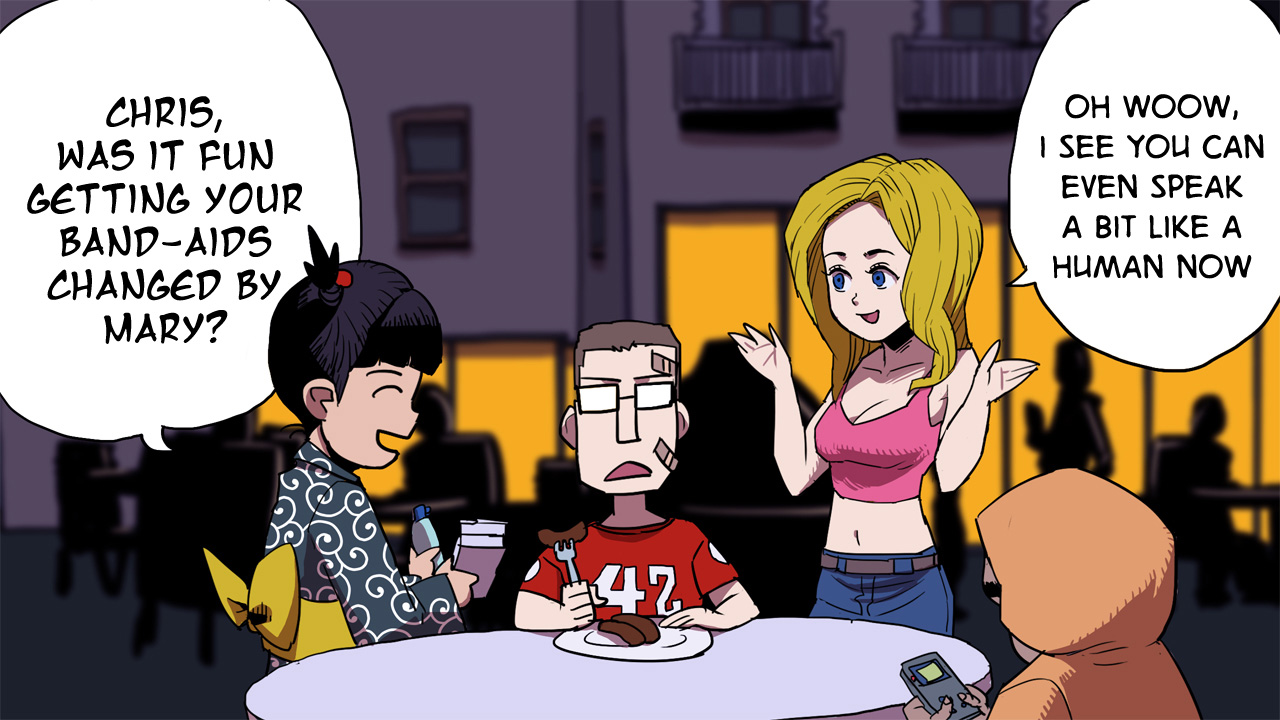 Ketchup Ninja Chapter 9.2 page 23 - Chapter 9 v2 : Ther's Something About Mary