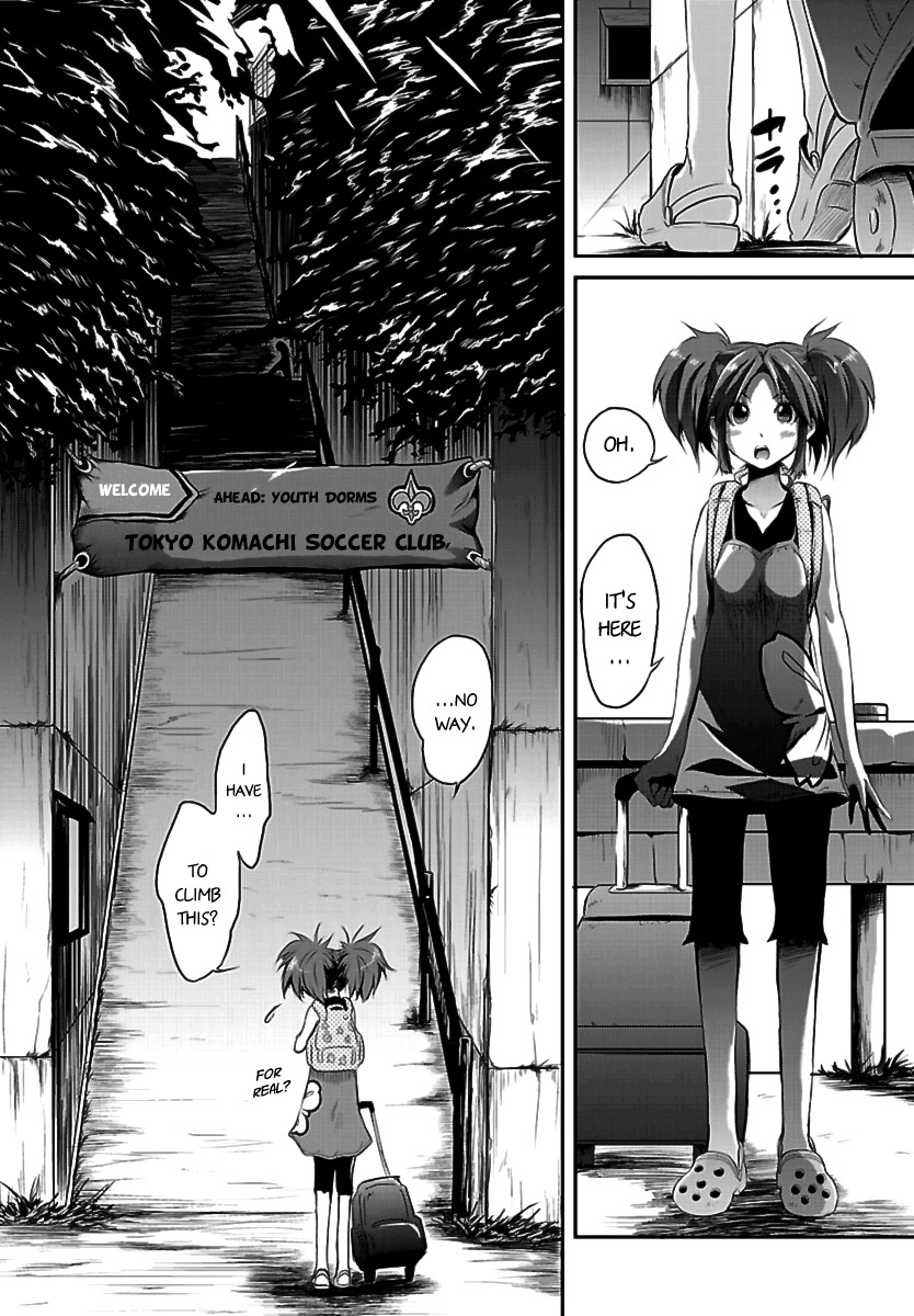Kettama! - Shuukyuu Raiotto Girls Chapter 1 page 12 - Chapter 1: Blue-Eyed Girl