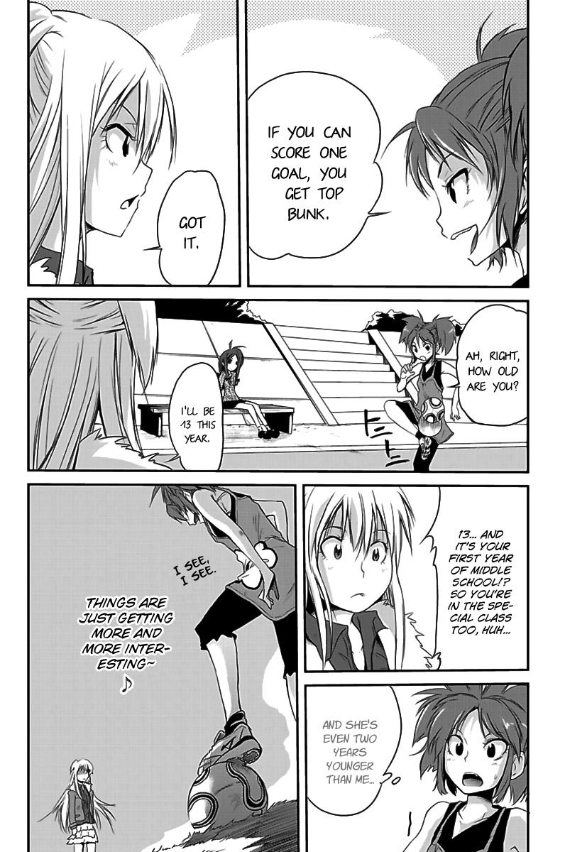 Kettama! - Shuukyuu Raiotto Girls Chapter 1 page 41 - Chapter 1: Blue-Eyed Girl