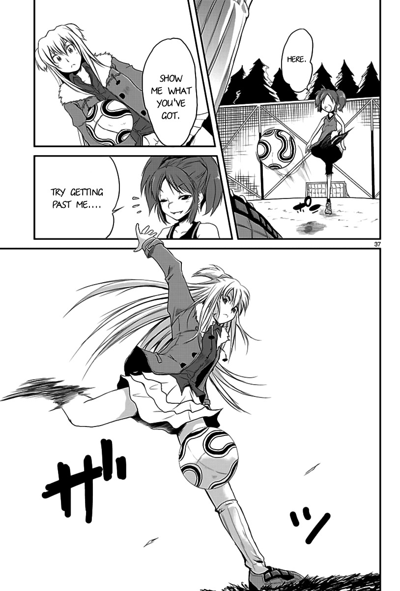 Kettama! - Shuukyuu Raiotto Girls Chapter 1 page 42 - Chapter 1: Blue-Eyed Girl