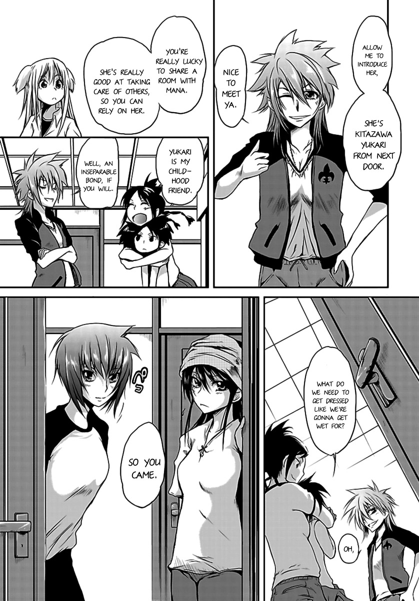 Kettama! - Shuukyuu Raiotto Girls Chapter 2 page 5 - Chapter 2: Living Together