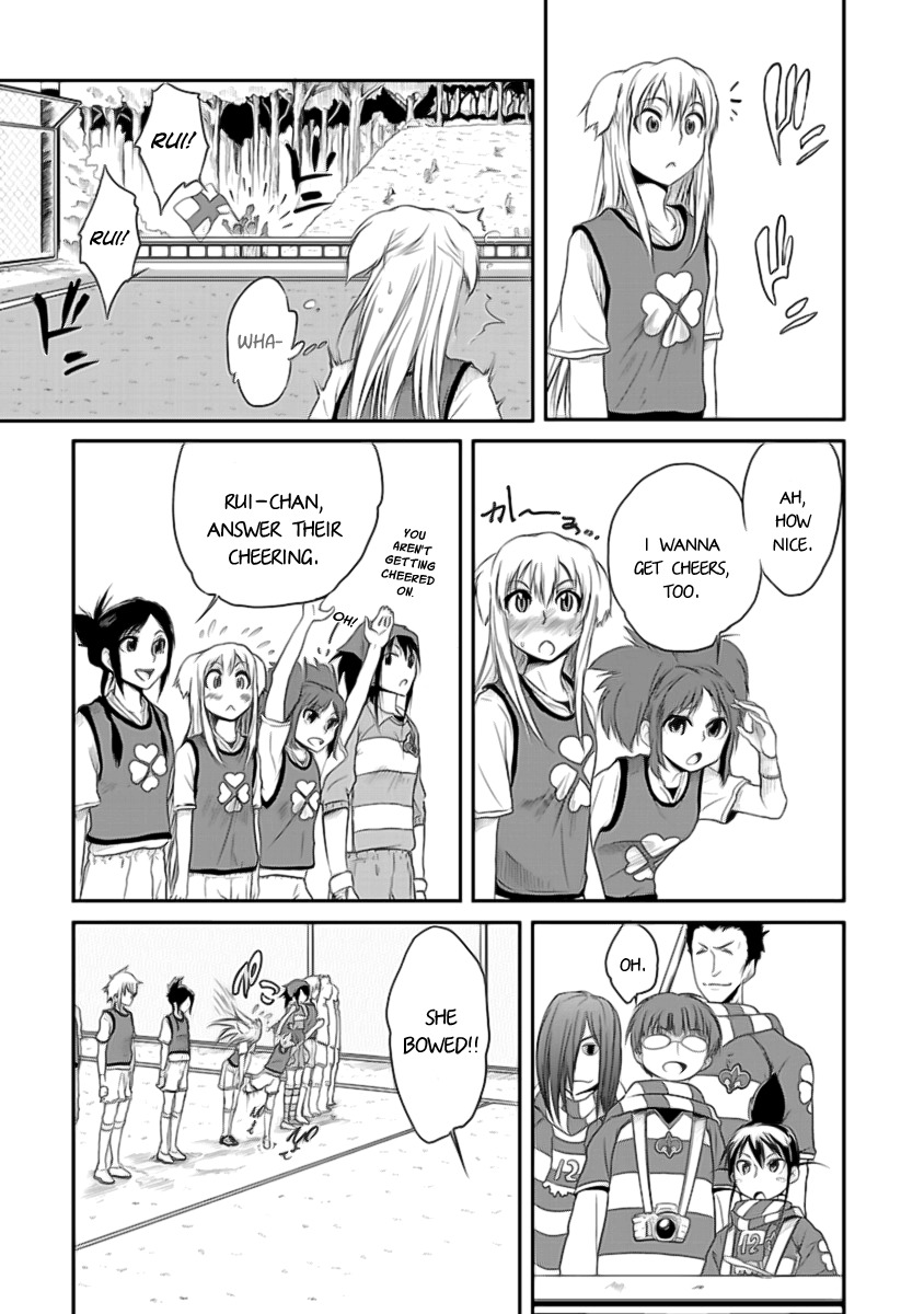 Kettama! - Shuukyuu Raiotto Girls Chapter 4 page 13 - Chapter 4: Kick Off
