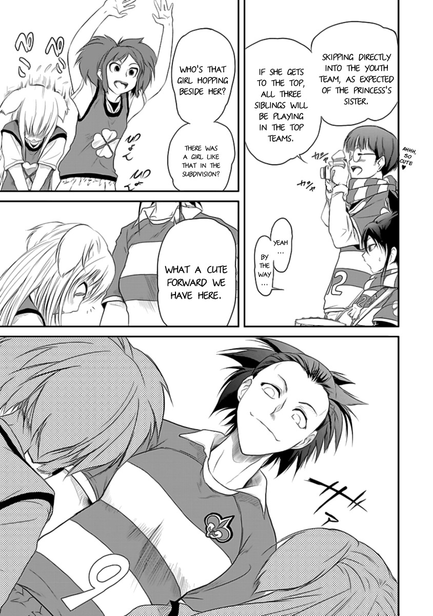 Kettama! - Shuukyuu Raiotto Girls Chapter 4 page 14 - Chapter 4: Kick Off