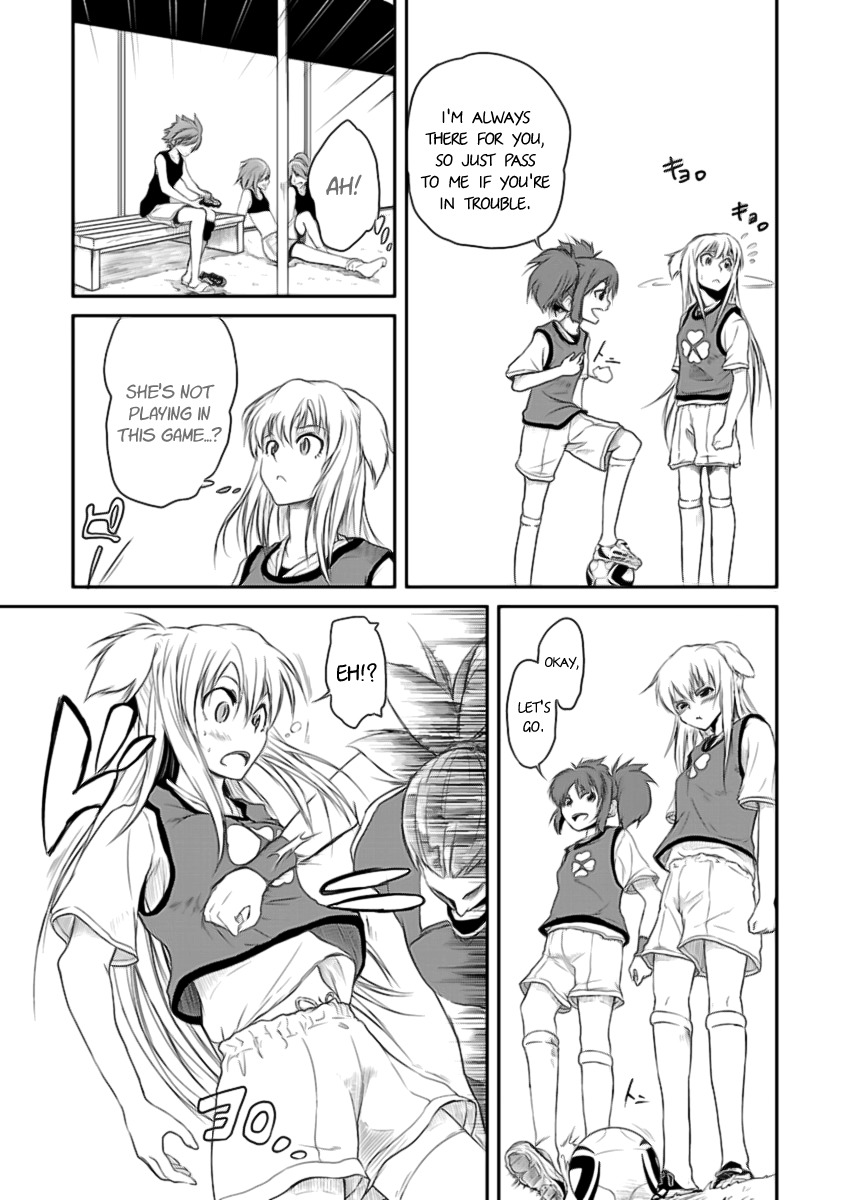 Kettama! - Shuukyuu Raiotto Girls Chapter 4 page 16 - Chapter 4: Kick Off