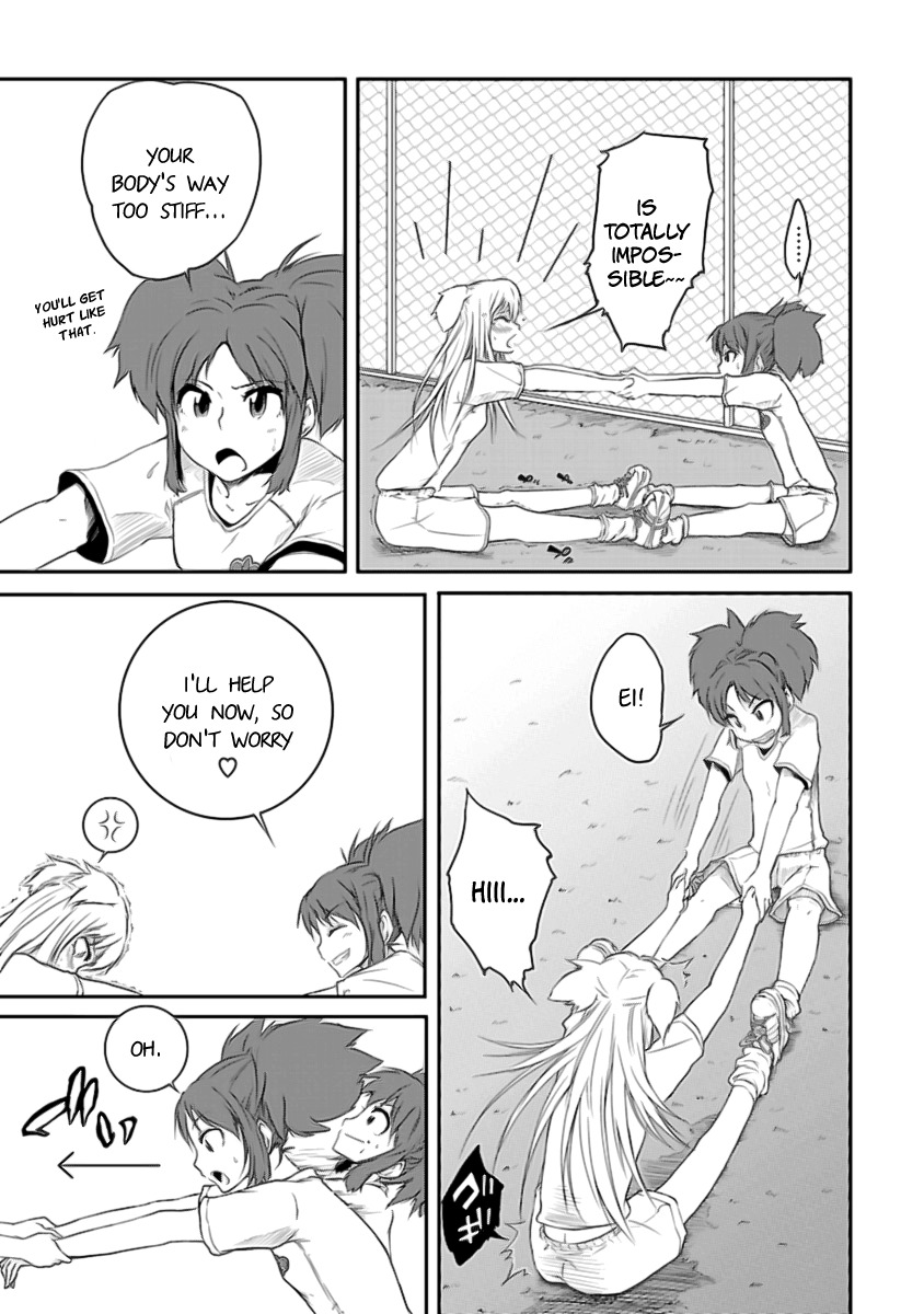 Kettama! - Shuukyuu Raiotto Girls Chapter 4 page 4 - Chapter 4: Kick Off