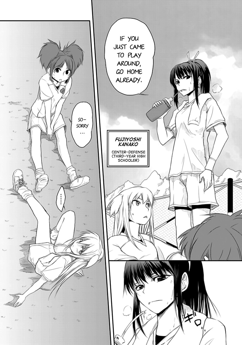 Kettama! - Shuukyuu Raiotto Girls Chapter 4 page 6 - Chapter 4: Kick Off