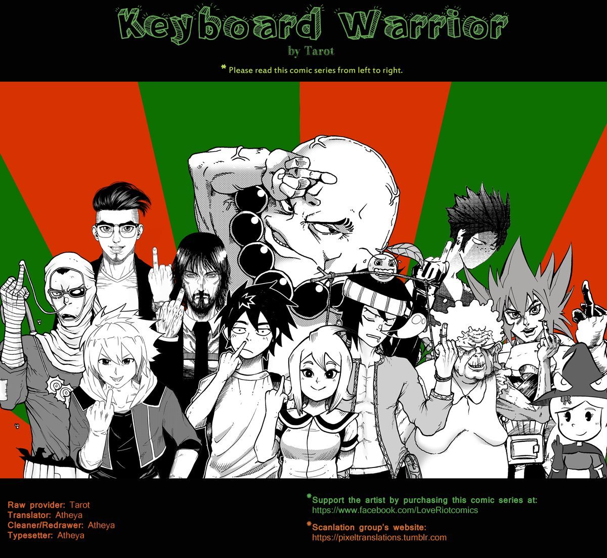 Keyboard Warrior Chapter 1 page 1 - Chapter 1